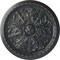 Ekena Millwork Washington Ceiling Medallion (Fits Canopies up to 2 7/8"), Hand-Painted Pewter, 17 1/8"OD x 1 1/2"P CM17WAPES - alternate 1